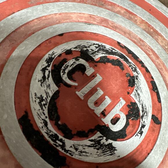 Vintage Club Cookware Red 4qt Dutch Oven Pot Without Lid 10” Diameter - Picture 11 of 14